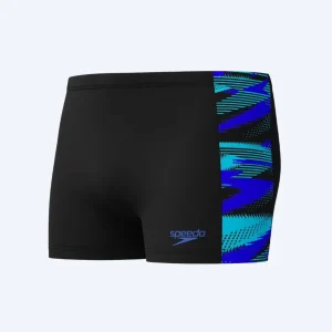 Speedo aquashorts för herr - Hyperboom Panel - Svart/blå