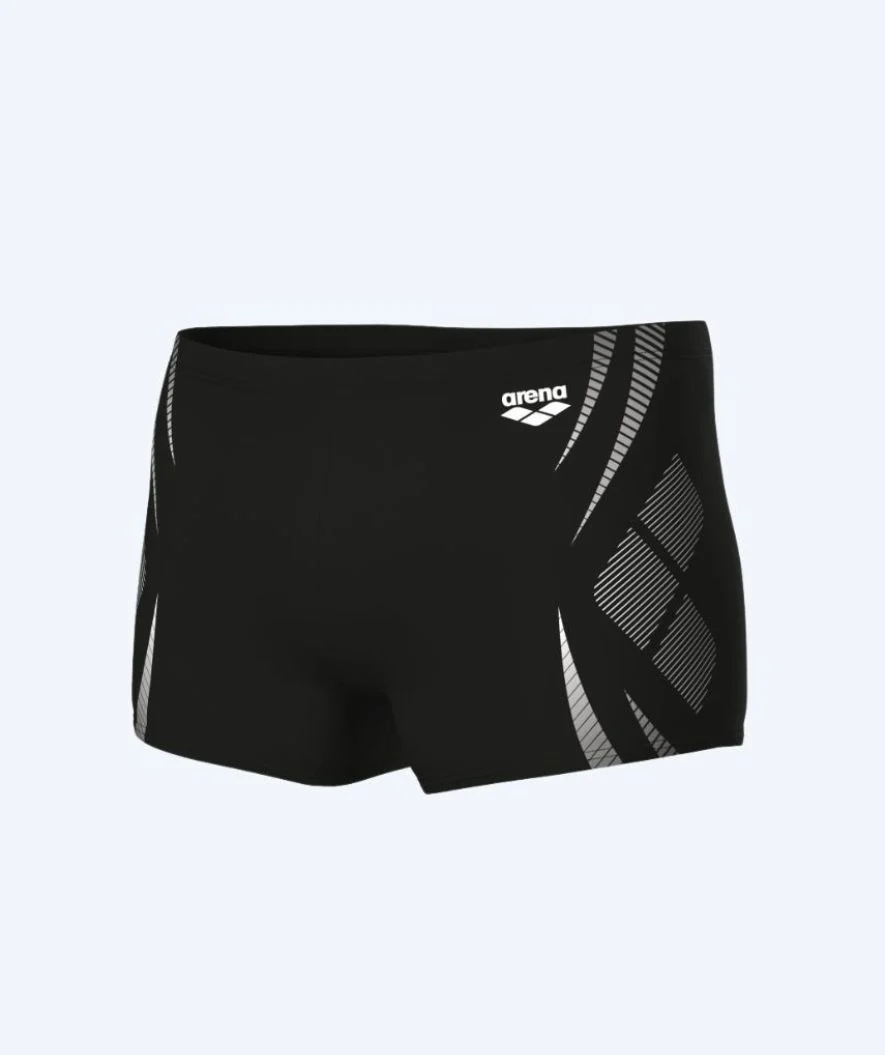 Arena trunks för herr - Poseidonia - Svart/vit - Bild 7