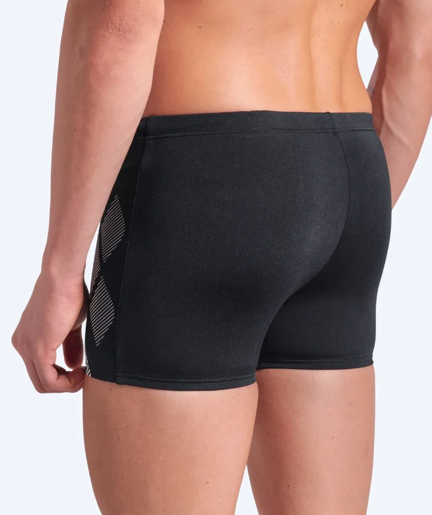Arena trunks för herr - Poseidonia - Svart/vit - Bild 6