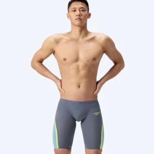 Speedo tävlingsbadbyxor för herr - LZR Pure Intent 2.0 - Grå/Gul